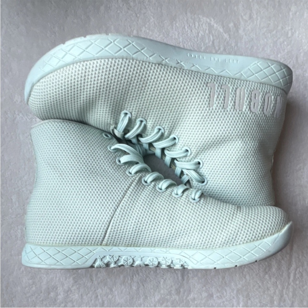 NOBULL Perforated High-Top Sneakers in Mint - Picture 10 of 11